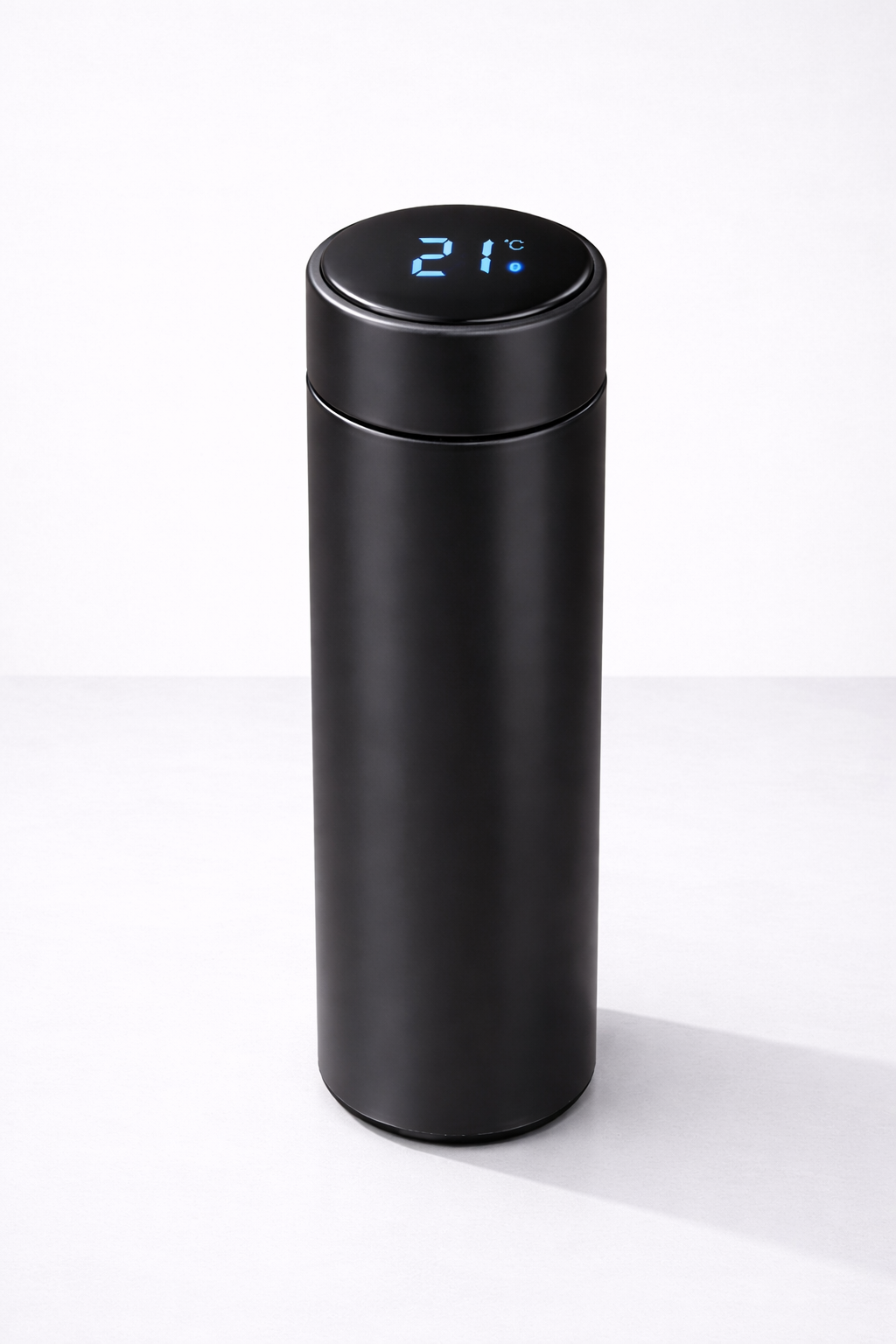 Termo con pantalla Digital LED 500 ml Negro